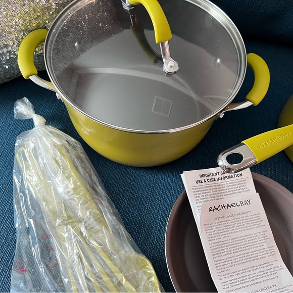 Brand New !! Rachel Ray PAN piece SET!! - Picture 3 of 7